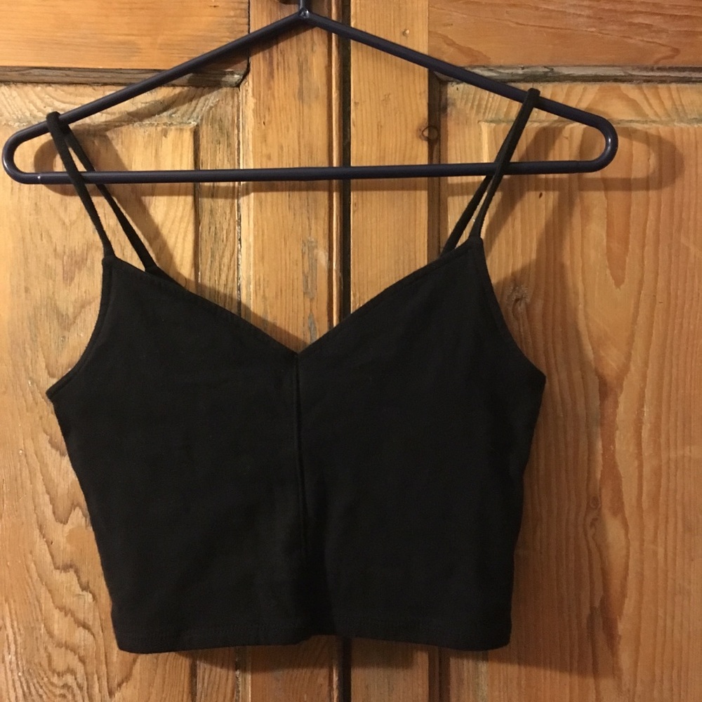 Crop top dark dark blue